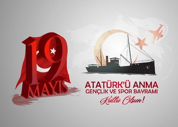 Kaymakamımız Sayın Dr. Ahmet Naci HELVACI 19 Mayıs ATATÜRK’ü Anma, Gençlik ve Spor Bayramı nedeniyle mesaj yayımladı..
