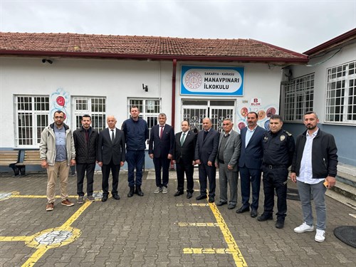 Sayın Kaymakamımız Mehmet Uğur ARSLAN Manavpınarı Ortaokulunu ziyaret etti. 